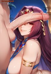 scathach (fate) from fate (series) by mizzoai
