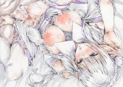 emilia (re:zero) from re:zero kara hajimeru isekai seikatsu by harurunn