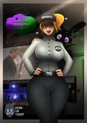 glitchtrap from five nights at freddy's by beanontoast