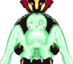 avery_the_mayo d3rlord3 gay gay_sex helmet knight minecraft searching_for_a_world_that_doesnt_exist slime slime_monster visible_penis