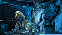 16:9 3d ambiguous_gender ambiguous_penetration bent_over duo ember_(warframe) from_behind_position frost_(warframe) hi_res humanoid humanoid_on_humanoid male male/ambiguous penetration rtsfm sex video_games warframe