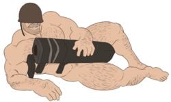 body_hair male male_only missle_penis muscular remert rocket sniperstalker soldier_(team_fortress_2) team_fortress_2 video_games