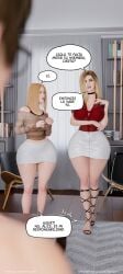 1boy 2girls 3d alaric_(roseblue3d) alice_(rose_blue_3d) ass big_ass big_breasts big_thighs breasts bust busty chest curvaceous curvy curvy_figure female hips hourglass_figure huge_ass huge_breasts huge_thighs large_ass large_breasts large_thighs light-skinned_female light-skinned_male light_skin male male/female mature mature_female mature_male my_neighbor's_widow original original_character original_characters rose_blue_3d short_male slim_waist sophie_scott thick thick_hips thick_legs thick_thighs thighs voluptuous waist wide_ass wide_hips wide_thighs