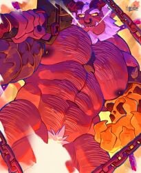 bull (brawl stars) from brawl stars by hyenaboi (artist)