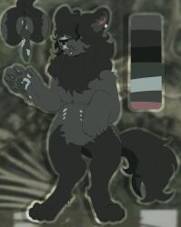 alternative_fashion anthro anus cloudy_hyena cuntboy cuntboy_sans_balls emo felid feline fluffy genital_markings genitals herm hermaphrodite hi_res intersex jack_(cloudy_hyena) lion maleherm mammal markings model_sheet multi_genitalia nude pantherine pawpads paws penis pussy raised_arm solo spots spotted_genitalia spotted_penis spotted_vulva vulva vulva_markings