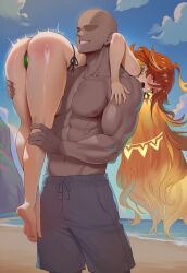 mavuika (genshin impact) from genshin impact by flarekiss