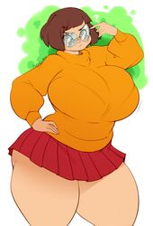 1girls 2017 ? annoyed ass big_ass big_breasts big_butt bob_cut bralines breasts brown_hair bulumble-bee butt clothed female female_only freckles glasses hanna-barbera hips huge_ass huge_breasts huge_butt human human_only humanoid large_ass large_breasts large_butt looking_at_viewer pleated_skirt scooby-doo slightly_chubby solo solo_female sweater thick thick_ass thick_thighs thighs turtleneck velma_dinkley wide_hips