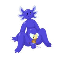 bee_girl belly commission commission_art commissioner_upload female male sex