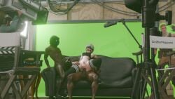 1femboy 3boys 3d anal anal_sex anal_sex animated balls ballsack big_balls big_balls_small_penis blindfold blindfolded bottomless bottomless_male casting chastity_cage couch couch_sex dark_skinned_male faceless_male femboy femboy_focus femboy_penetrated femboysub filming gay gay_domination gay_male gay_sex green_screen handjob handjob_while_penetrated headgear legwear light-skinned_male male male/male male_on_femboy male_penetrated male_penetrating male_penetrating_male mouth_hold movie_set muscular_male nappana nier:_automata nier_(series) no_sound penis riding short_hair sitting_on_penis sitting_on_person stockings tagme thick thick_legs thick_thighs topwear twink video white_hair yaoi yorha_9s