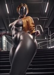 ai_generated android android_girl animated ass atomic_heart breasts civitai covered_erect_nipples covered_navel covered_nipples covered_pussy curvy curvy_ass curvy_body curvy_female curvy_figure curvy_hips curvy_thighs faceless faceless_character faceless_female female female_focus female_only female_robot gold_jacket gynoid jacket kirillai left_(atomic_heart) mask metallic_body pussy robot robot_girl tagme the_twins_(atomic_heart) thick thick_ass thick_hips thick_legs thick_thighs thighs video video_game video_game_character video_game_franchise video_games
