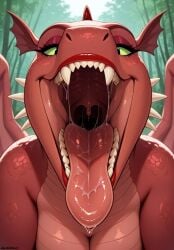 dragon (shrek) from shrek (film) by darkeffect