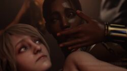 2girls 3d 3d_animation ashley_graham capcom english female female_focus female_only fingering resident_evil sheva_alomar tagme video yuri