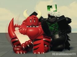 1x1x1x1 2boys 3d balls baseplate big_penis drakbloxlover771 drakobloxxer gay male penis red_body roblox robloxian spiked_penis tagme thick_thighs thighs