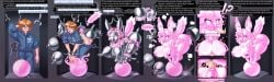 anal anal_insertion anal_sex anus ass asshole big_ass big_breasts bimbo bimbo_lips bimboaudino blowjob blowjob_face breasts bunny dialog dialogue dialogue_box dollification ear encasement english english_dialogue english_text fellatio fox gender_transformation genderswap_(mtf) glasses goo goo_transformation handlebars handles handles_on_hips heart heart-shaped_pupils heart_eyes hybrid identity_death latex latex_transformation lips mind_control nipple_penetration nipples objectification original original_character penetration penis pink_eyes relief_station rule_63 sex_change sex_toy squeak squeaking tagme tail transformation tsf
