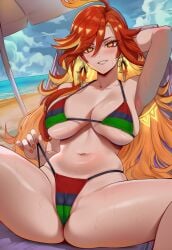 mavuika (genshin impact) from genshin impact by flarekiss