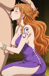 nami (one piece) from one piece by one xxx