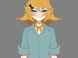 animated blush breast_expansion breasts bursting_breasts censored censored_nipples cipher4109 dokibird embarrassed female huge_breasts smug smug_grin sweatdrop tagme video