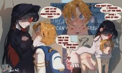 anal anal_sex belly_bulge black_hair blonde_hair blowjob blue_eyes creepy_smile crying cum cum_drip cum_in_mouth cum_in_nose cumshot devil femboy femboy_on_femboy femboy_on_male femboydom gay gay_anal gay_sex goth goth_boy gothic hypnosis hypnosis_sex hypnotic_eyes lolita_fashion long_hair long_penis non_consensual nonconsensual pale_skin pov_eye_contact rape raped_by_femboy red_eyes sam_(tottalyaw31rd0) taller_femboy tattoo tears tears_of_pain text thighs tottalyaw31rd0 xray yaoi younger_male