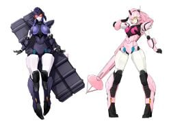 2girls :o anryuu anryuu_(gaogaigar) blush blushed_face blushed_female blushing blushing_female breasts breasts_size_difference cleavage clenched_hand edit edited edited_art edited_by_uploader edited_image editor_enrique_zx females_focus females_only full_body gaogaigar hands-free hi_res high_quality high_resolution highres humanoid humanoid_robot kouryuu kouryuu_(gaogaigar) looking_at_viewer mecha open_hands radio_antenna robot robot_girl robot_humanoid science_fiction siblings simple_background sisters smail small_breasts smile smile_at_viewer smiley_face solo solo_female solo_focus standing super_robot whide_hips white_background yellow_eyes yuusha_ou_gaogaigar yuusha_ou_gaogaigar_final yuusha_series zcune