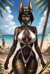 1girls ai_generated animated anthro anthro_female anubis anubis_(bom39) ass beach bikini bikini_bottom bikini_top black_body black_fur canid canid_demon canine civitai curvy curvy_ass curvy_body curvy_female curvy_figure curvy_hips curvy_thighs egyptian egyptian_clothes egyptian_clothing egyptian_female egyptian_god egyptian_mythology female female_focus female_only furry gold_eyes gold_jewelry golden_eyes jackal kirillai middle_eastern_mythology mythology mythology_(character) solo solo_female solo_focus tagme thick thick_ass thick_hips thick_legs thick_thighs