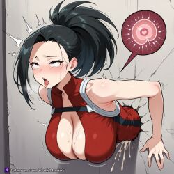 momo yaoyorozu from boku no hero academia by gothmaniac