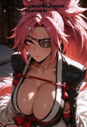 baiken from guilty gear by etunazai
