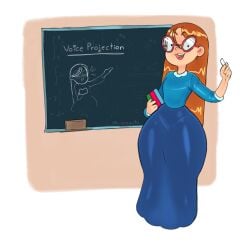 ms. lovelett from kindergarten (game) by notwawita