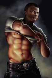 abs artist_request james_vega male male_only mass_effect mass_effect_3 muscular pubic_hair solo solo_male video_games