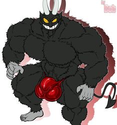 the devil (cuphead) from cuphead (game) by bobthetanuki