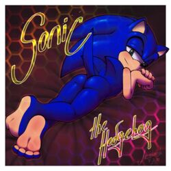 1:1 4_toes ass barefoot cuntboy cuntboy_only feet foot_focus intersex looking_at_viewer looking_back nowykowski7 nude solo sonic_(series) sonic_the_hedgehog sonic_the_hedgehog_(series) toes