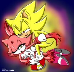 1girls anthro blaze_the_cat breast_grab breasts burning_blaze cat feline female fur interspecies male mammal nipples one_eye_closed open_mouth penis riku_(artist) sex sonic_(series) sonic_the_hedgehog straight straight_hair super_sonic