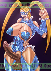 1futa capcom futa_only futanari human intersex rainbow_mika solo straight_hair street_fighter tagme tao_2carat