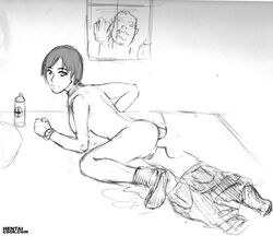 capcom comic female hentai_cook human male rebecca_chambers resident_evil straight