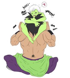 broly from dragon ball by nala1588