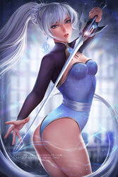 weiss schnee from rwby by olchas
