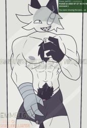 1_eye 1boy 2025 abs alternate_body_type alternate_version_available animal_ears animal_genitalia animal_penis bara beefy biceps black_fur black_gloves boner boner_under_clothes boxer_briefs buff bulge bulge_grab bulge_through_clothing bulge_under_clothes canine_penis chest_hair chest_tuft clawed_fingers claws clip color colored edgyverse emmet64 enigmaverse fixed_version fpe fpe_oc front_view fundamental_paper_education fundamental_paper_education_oc gay gloves grey_underwear hairy_chest half-erect hand_on_penis holding_penis holding_phone horn hunk ibispaint knot_in_sheath knotted_penis male male_only mechanical_arm mechanical_hand mirror mirror_selfie muscles muscular muscular_arms muscular_legs muscular_male muscular_thighs no_ai not_ai_generated pecs pectorals penis phone pink_glans pink_penis plz_stop_ruin_my_tags_it's_not_cool_:( precum precum_bubble precum_drip pubes pubic_hair ralph_(edgyverse) robotic_arm self_upload selfie sharp_teeth sheath smile smirk smirking solo solo_male standing stolen_clothes thick_thighs topless topless_male underwear white_hair wolf_humanoid wolf_tail yaoi