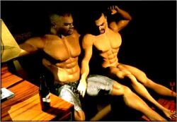2001 3d archived_source bara dated gay male male_only muscular original tagme ulf_raynor yaoi
