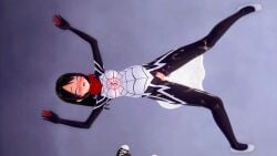 3d asian asian_female bobasooba bodysuit breasts cindy_moon cum_in_mouth cum_in_pussy cumflated_belly cumflation defeated defeated_heroine female heroine koikatsu marvel masked_female scarf silk_(marvel) spandex spider-man_(series) superhero_costume superheroine thick_thighs