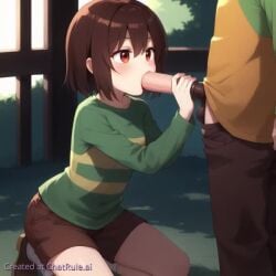 ai_generated blowjob chara eye_contact fellatio female huge_cock male male/female no_sound oral oral_sex penis pov pov_male sucking sucking_penis tagme video