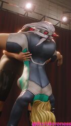 3d ass ass_eating ass_focus blender buttbaroness clothed clothed_female female fortnite fortnite:_battle_royale handstand haruka_of_the_masks lesbian_sex sluts spread_legs surf_rider yuri