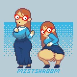 ms. lovelett from kindergarten (game) by mistshroom