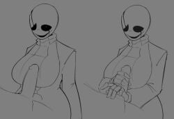 fem gaster from deltarune by aijo pages