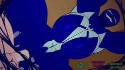 1boy 1girls animated bouncing_breasts breasts ceraferis dustyjcircus female huge_breasts male marvel marvel_comics muscular muscular_female opennsfwsp sharp_teeth she-venom sound spider-man_(series) symbiote tagme video