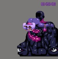animated animation big_ass big_penis bouncing_ass darkstalkers demon demon_girl exkrill kuromaru_(mugen) licking licking_ass licking_pussy m.u.g.e.n monster muscles muscular muscular_male pixel_animation pixel_art q-bee sex sex_toy sprite sucking sucking_penis tentacle vampire_savior