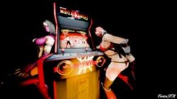 3d arcade_machine female female_only fenriossfm mileena mileena_(mk9) mortal_kombat mortal_kombat_(2011) skarlet skarlet_(mk9) source_filmmaker