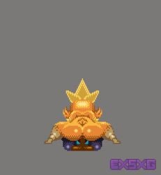 anal_sex animated animated_gif balls big_ass big_balls cum exkrill male penetration pixel_art pokemon pokemon_(species) sex slowpoke sprite torchic torchy