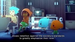 anthro furry manyakis nicole_watterson tagme the_amazing_world_of_gumball video