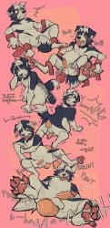 absurd_res anal anthro ass balls blush bodily_fluids border_collie canid canine canis collie comic cum digital_media_(artwork) domestic_dog egg egg_implantation egg_laying erection genital_fluids genitals herding_dog hi_res male male_penetrated mammal naked nude openfracturesday oviposition pastoral_dog penetration penis sex sheepdog simple_background sketch_page solo solo_focus tentacle tentacle_in_ass tentacle_sex text