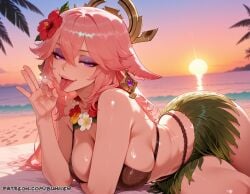 1girls ai_assisted ai_generated aroused aroused_face ass ass_bigger_than_head ass_expansion ass_grab ass_up big_ass big_breasts breasts bride bubble_ass bubble_butt bunilew cameltoe dumptruck_ass eyelashes eyeliner eyes eyeshadow fat_ass female female_only fox fox_ears fox_girl fox_tail furry furry_female furry_tail genshin_impact high_resolution highres huge_ass huge_breasts huge_butt japanese japanese_clothes japanese_text light-skinned_female make-up mature naughty naughty_face nipple_bulge nipples nipples_visible_through_clothing panties patreon patreon_url patreon_username pink_hair pussy shiny shoes shorts solo solo_focus submissive tagme uncensored vagina vaginal_penetration video_game video_game_character video_game_franchise video_games waifu_diffusion yae_miko yae_miko_(genshin_impact)