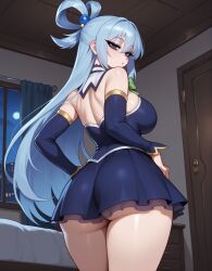 aqua (konosuba) from kono subarashii sekai ni shukufuku wo! by sillyhina